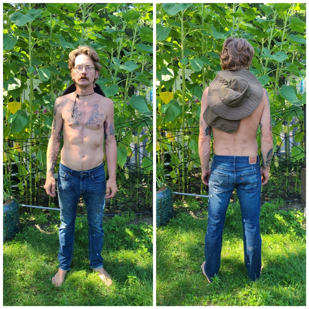 Levi 511 slim Worn Jeans 29×29